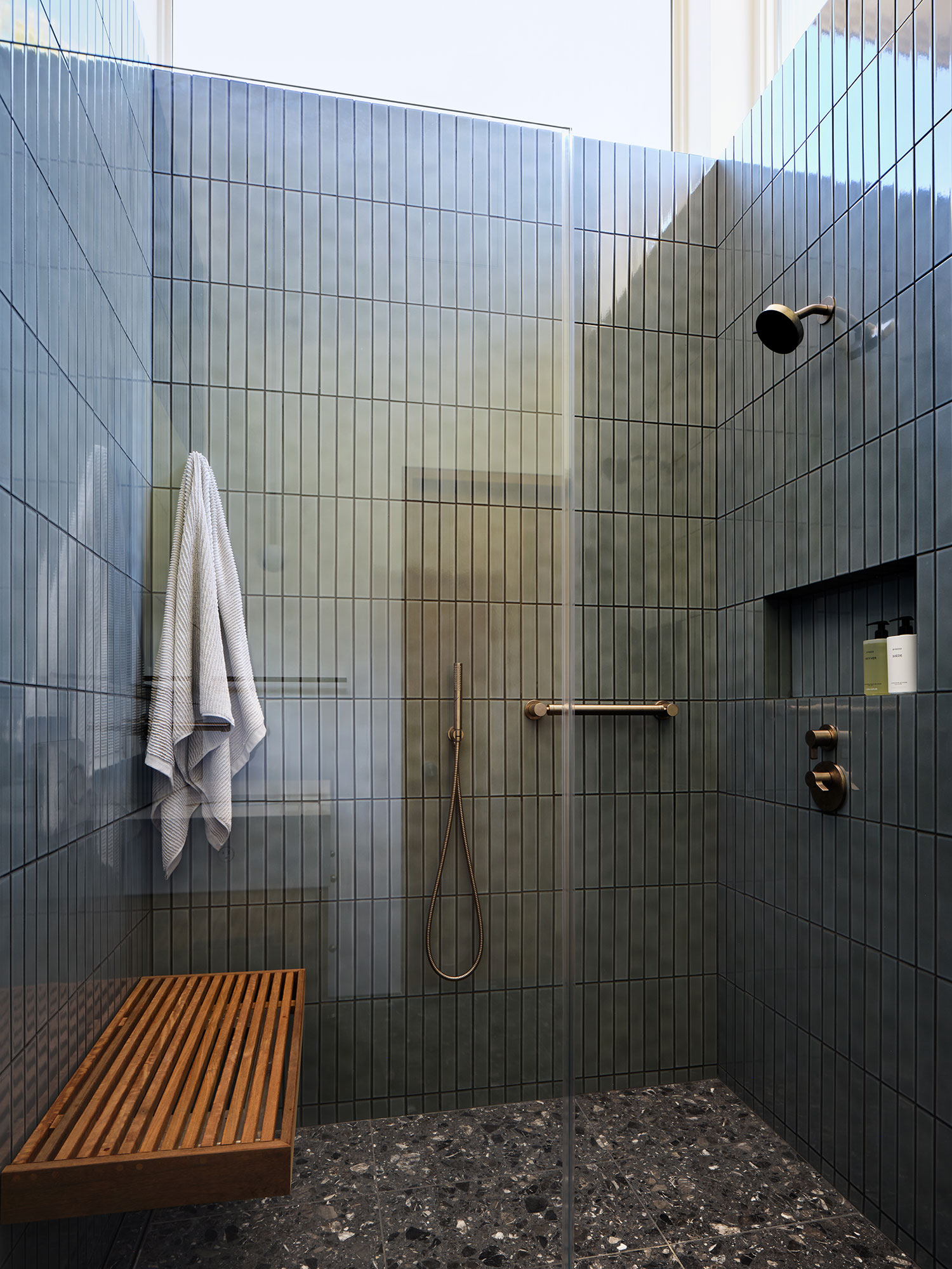 Bathroom in Mill Valley ADU by Richardson Pribuss Architects