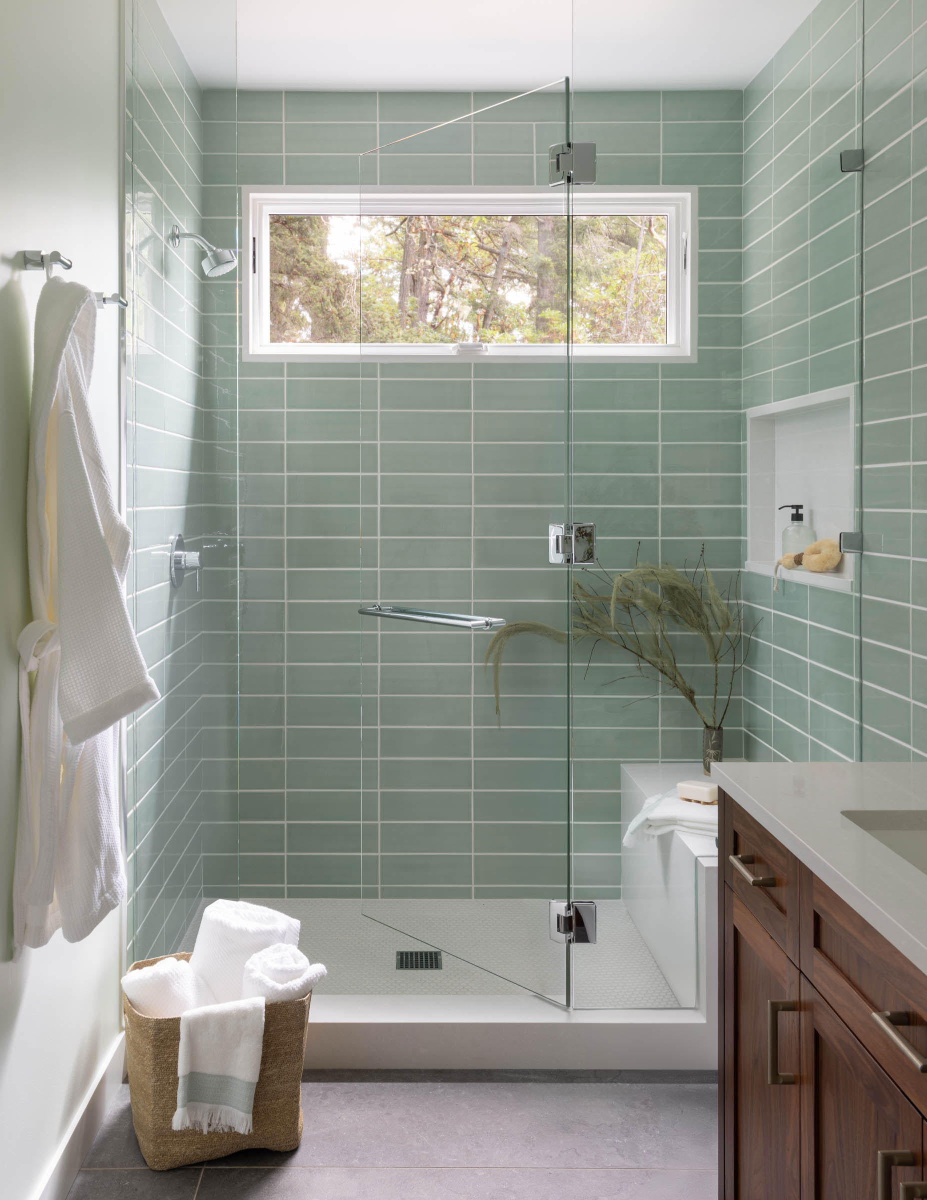 Bathroom in Orcas Island Cottage