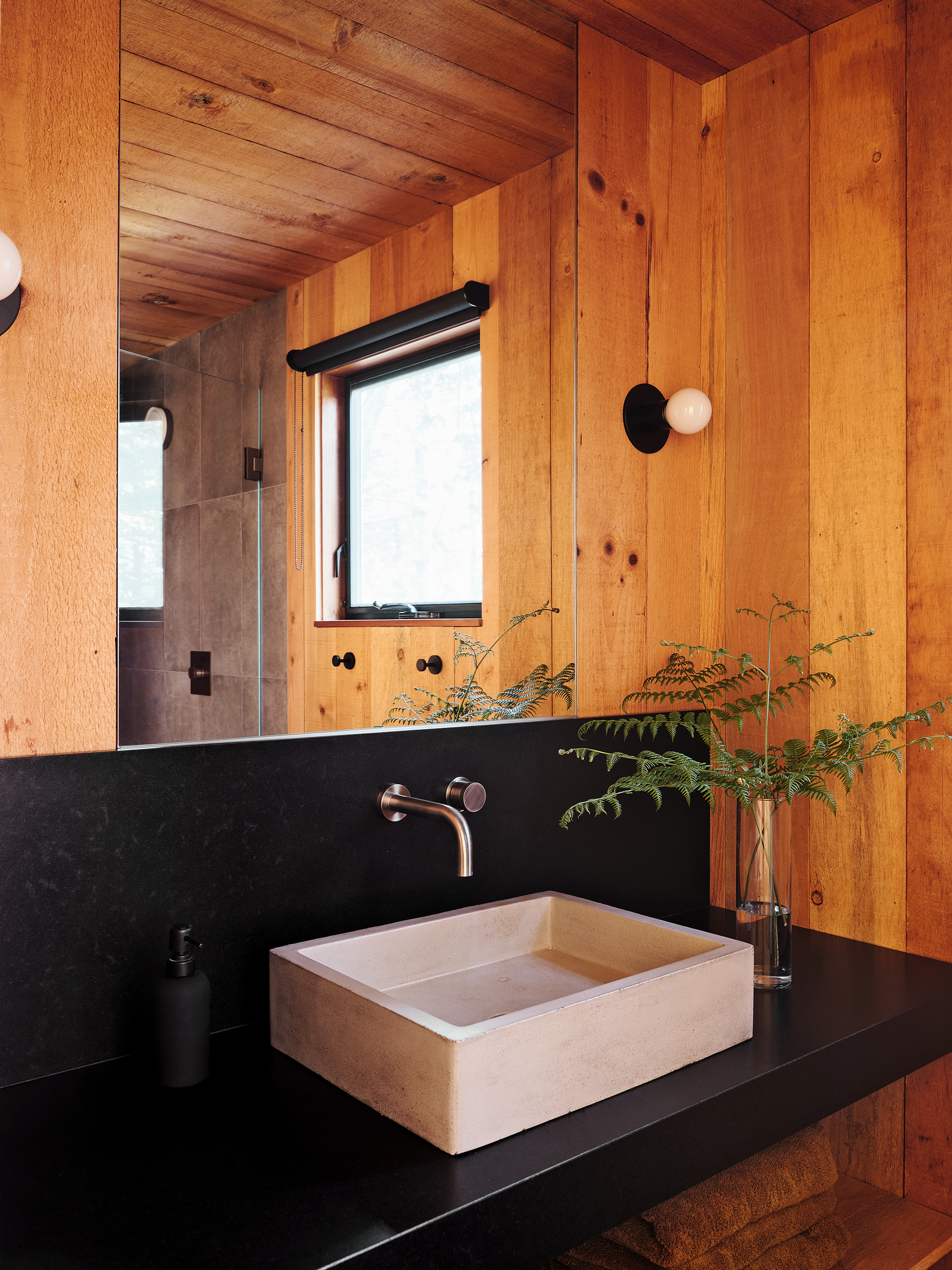 Bathroom in Sea Ranch Cabin