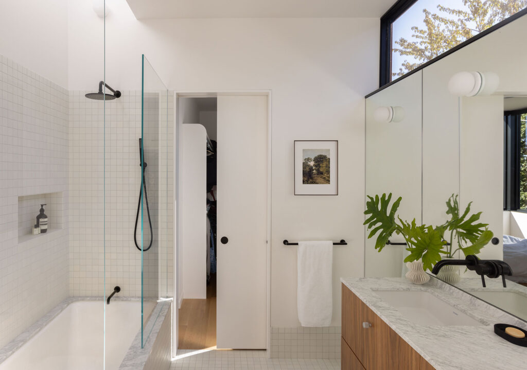 Bathroom Seattle Art Studio House by SHED Architecture