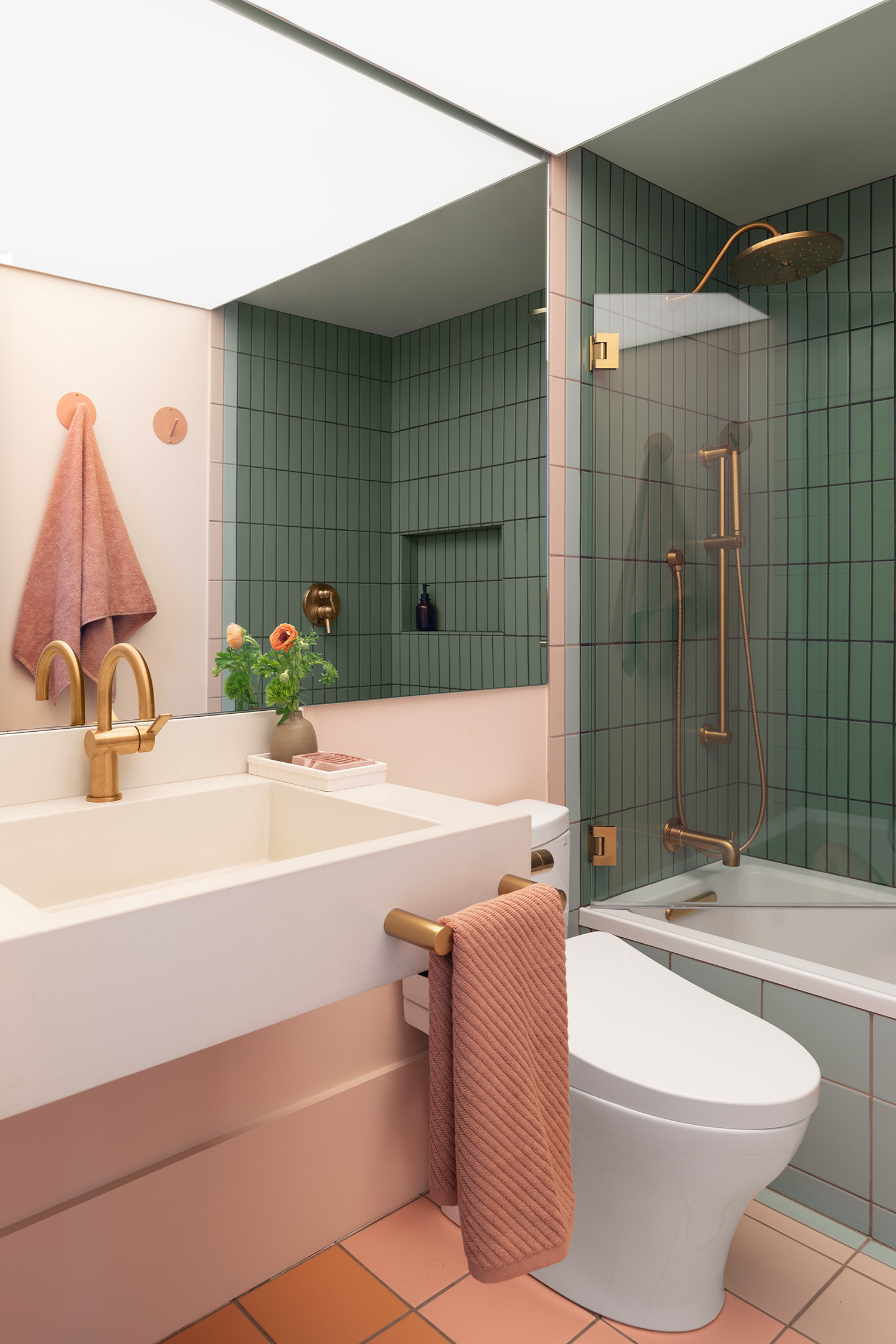 SF Bathroom by Lesley Ray Design