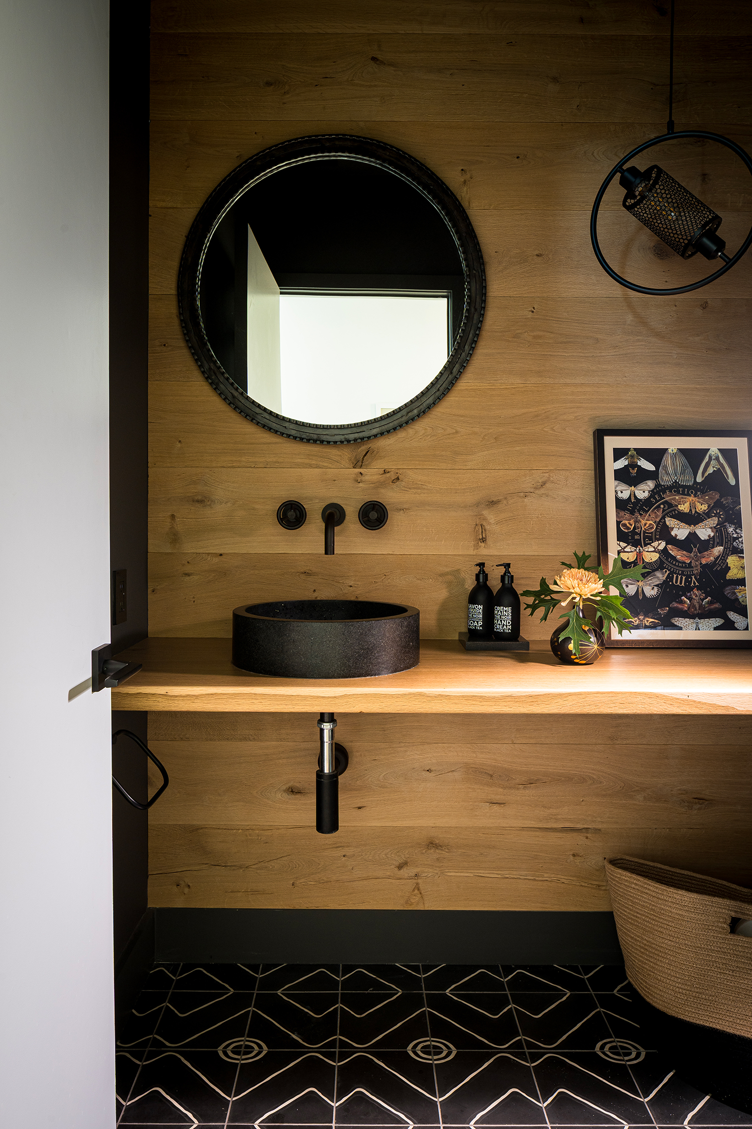Bathroom in Sonoma House by Lucy McLintic