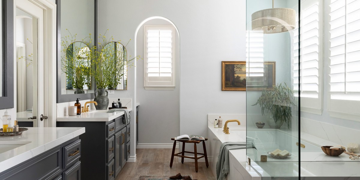 Tub in Bathroom by JKB Design