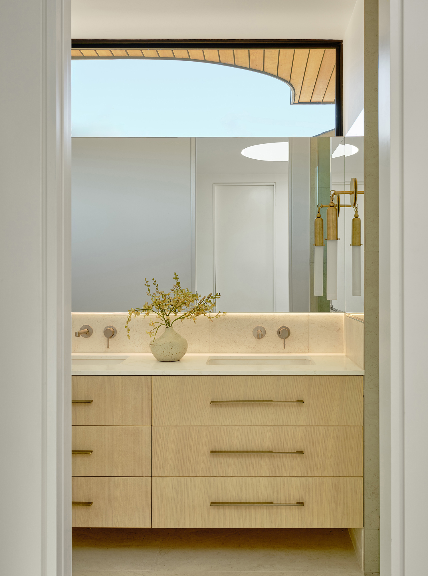 Bathroom Yakisugi ADU by Mahya Salehi