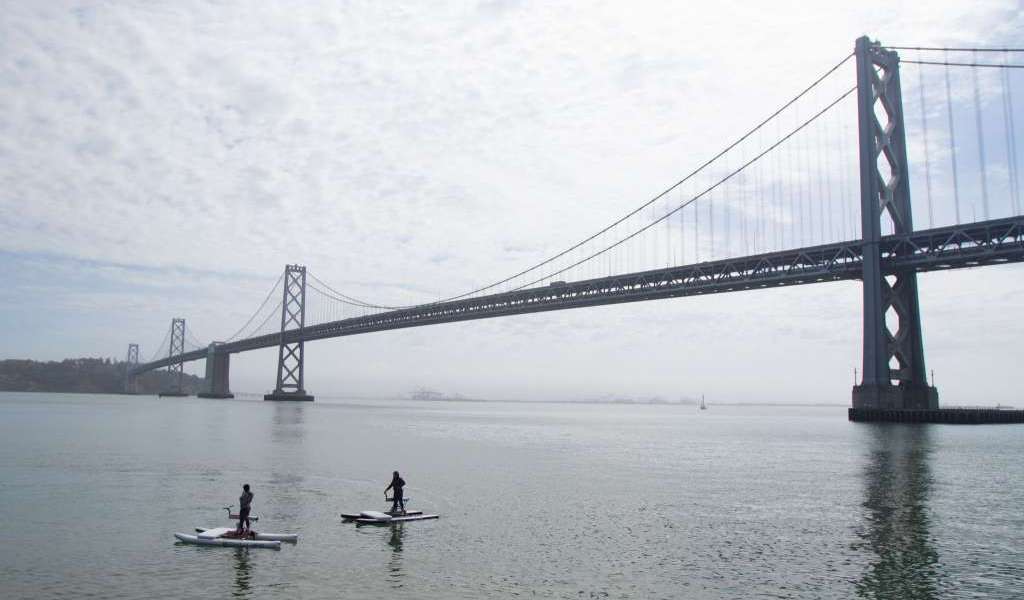 Schiller Bikes under Bay Bridge