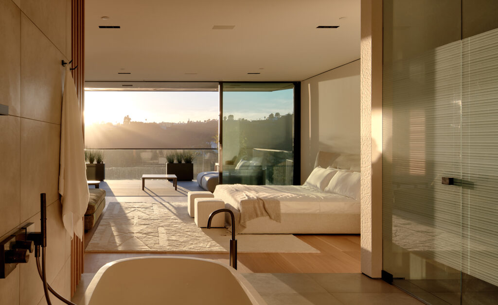 Bedroom in 1859 Bel Air