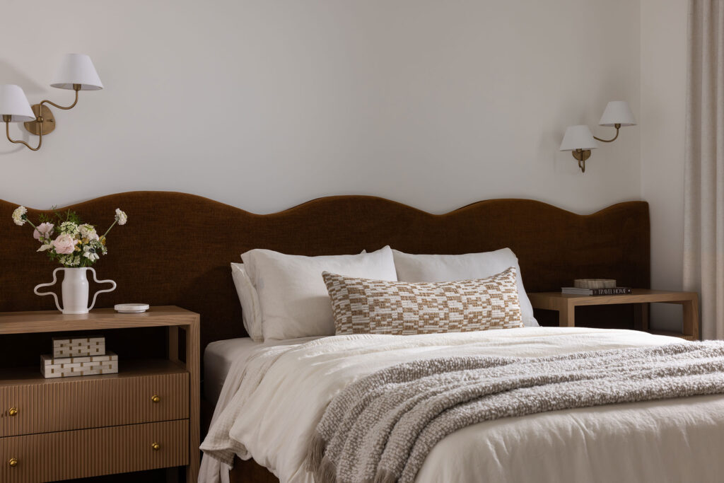 Bedroom Headboard Moorpark Reno by Madison Nicole Design