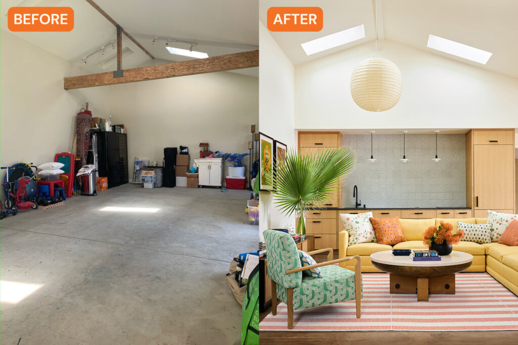 Before and After Garage by Kerry Green