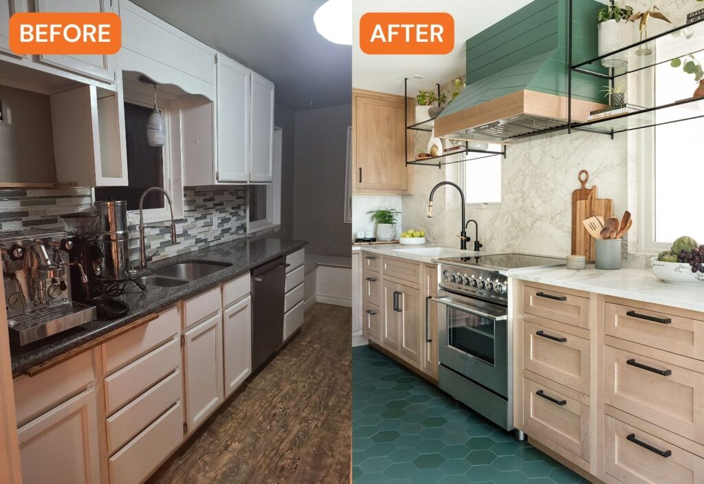 Before & After Seattle Kitchen Windows