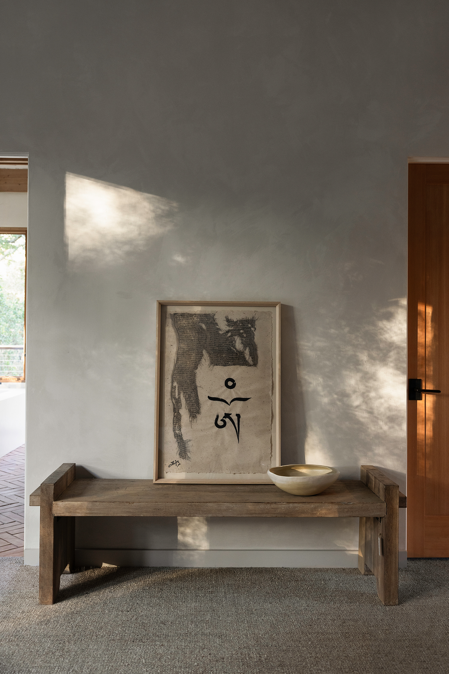 Bench Sonoma House by Westward Atelier