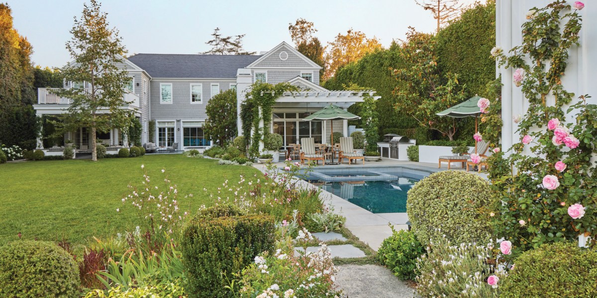 Benner Landscape Design Carmelina Home Pool Roses