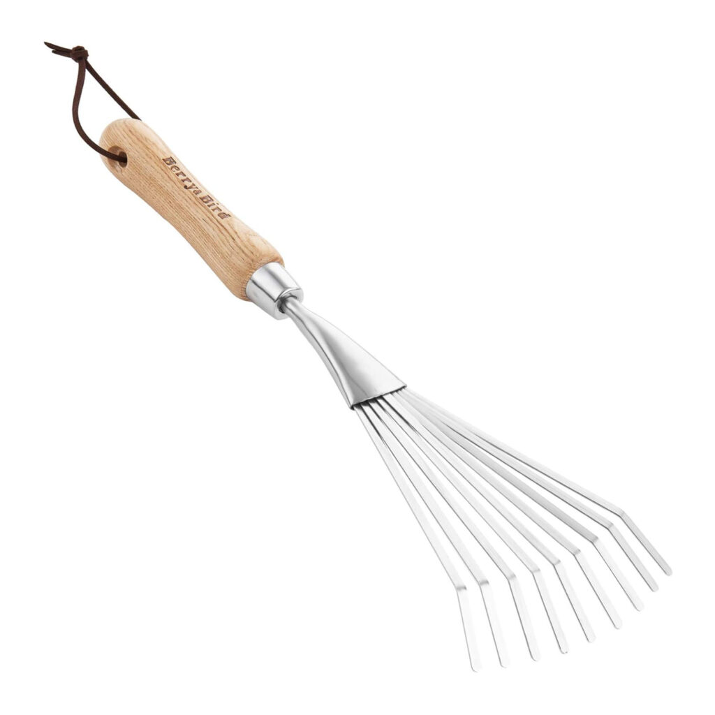 Berry & Bird Gardening Hand Shrub Rake