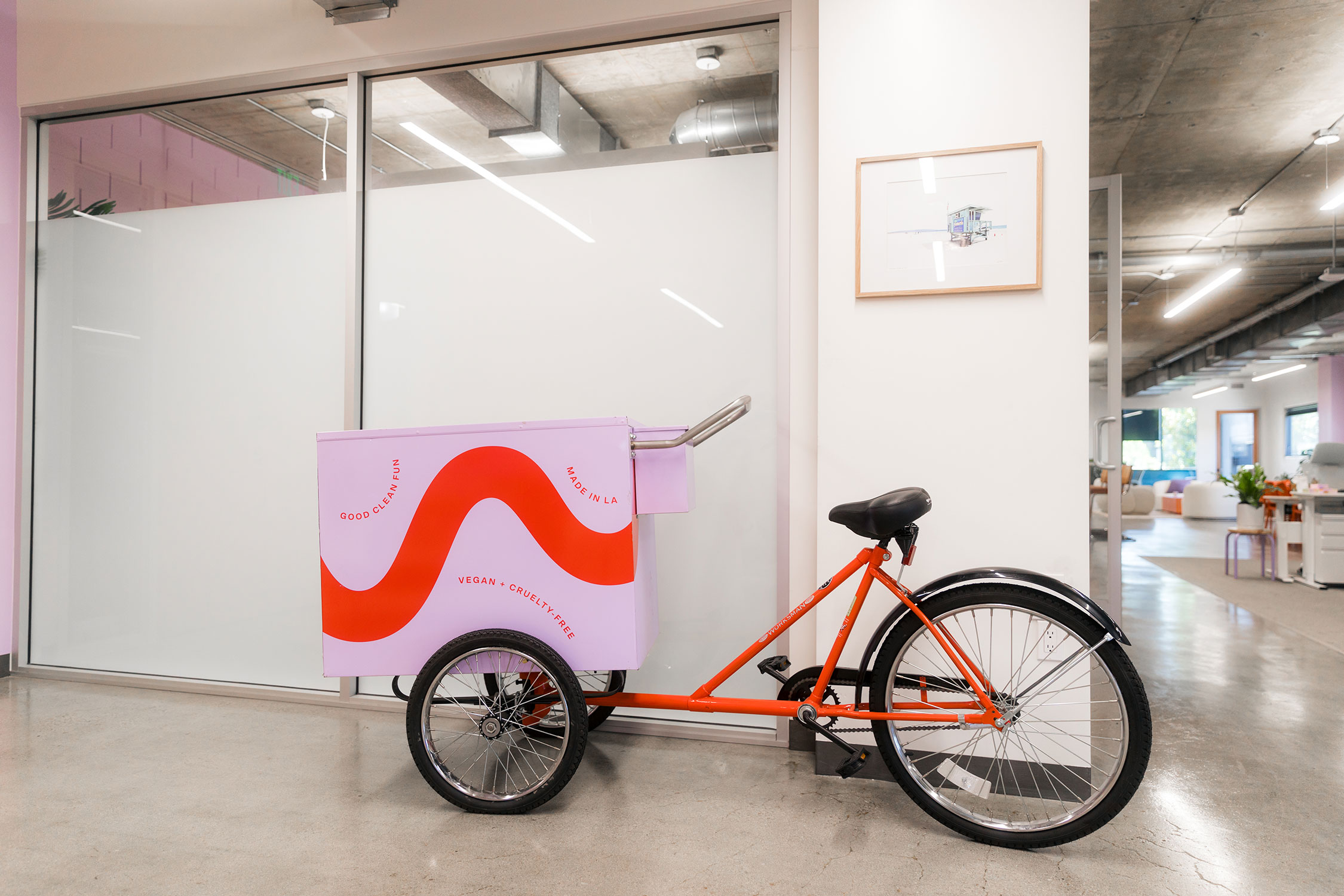 Bike in Tower 28 Office