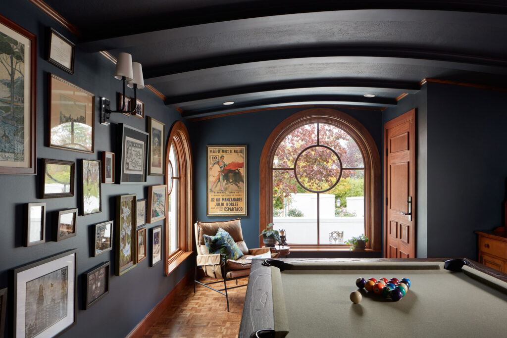 Billiards Room in Hillsborough House by Amy Kopp