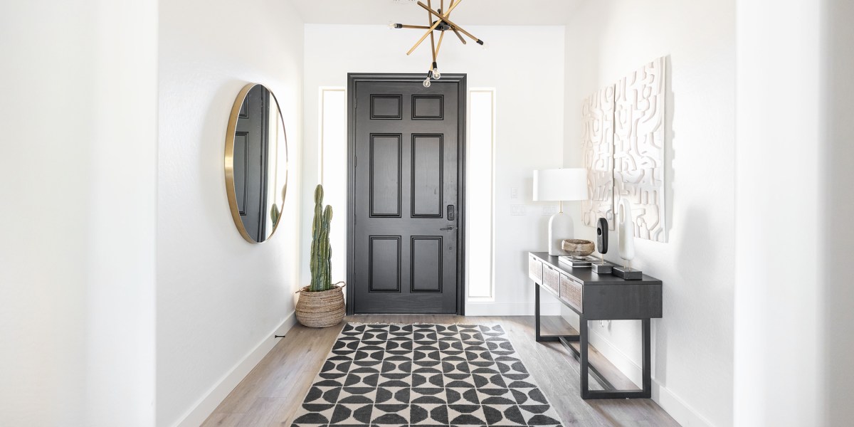 Black and White Living Room by Living with Lolo