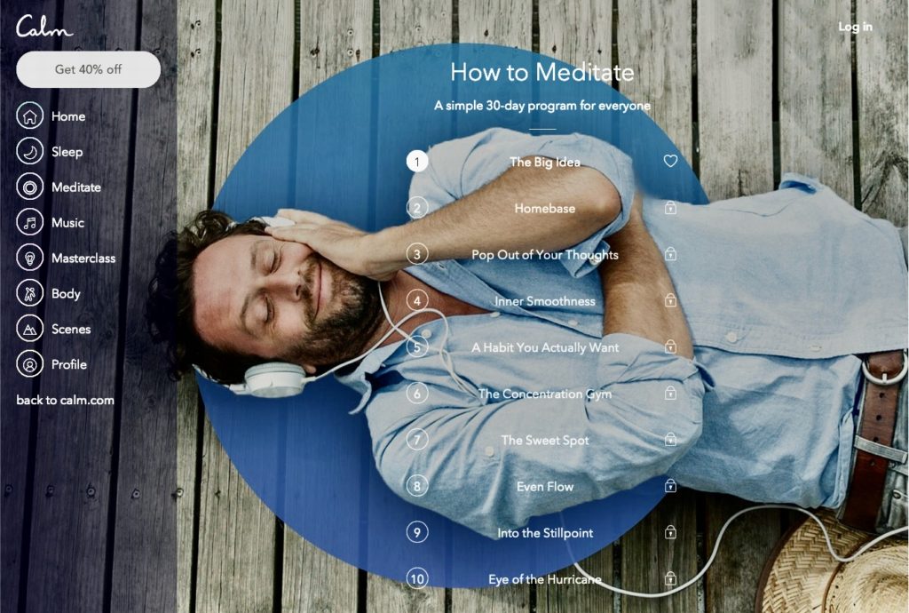 Jeff Warren Calm App