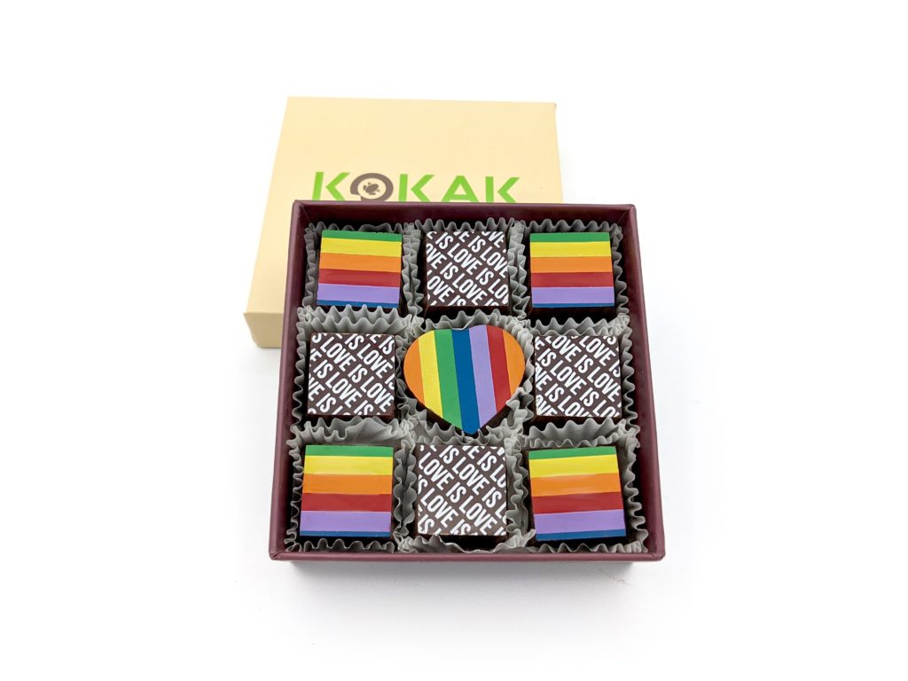 Kokak Chocolates Love Is Love Pride Truffle