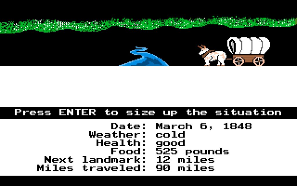 The Oregon Trail Handheld