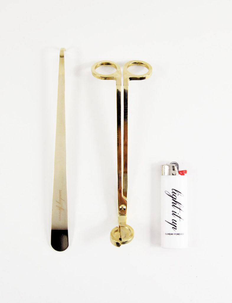 Forever Sunday Candle Tools