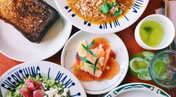 Breakfast spread at SQIRL