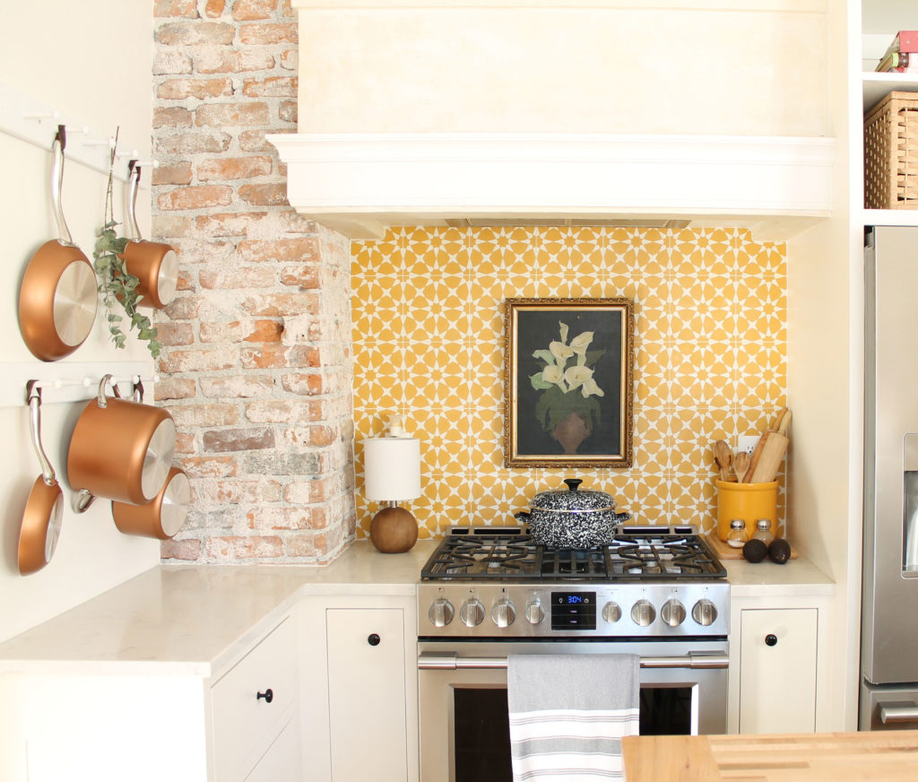 Rebecca Long Pyper Yellow Kitchen