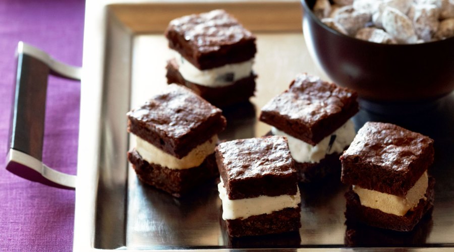 Brownie Ice Cream Mini-wiches