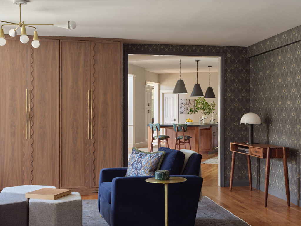 Bult-ins in Marin County House by Caitlin Jones Design