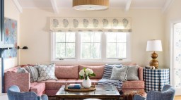 Bungalow Color and Pattern in the Great Room