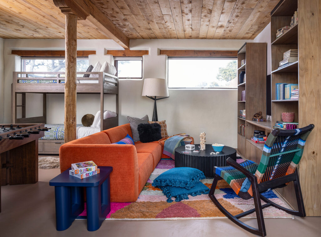 Bunk Room in Santa Fe House by Atelier Interior Design