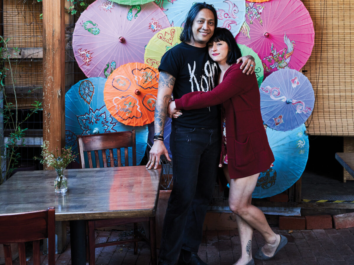 Brittany and Saw Naing