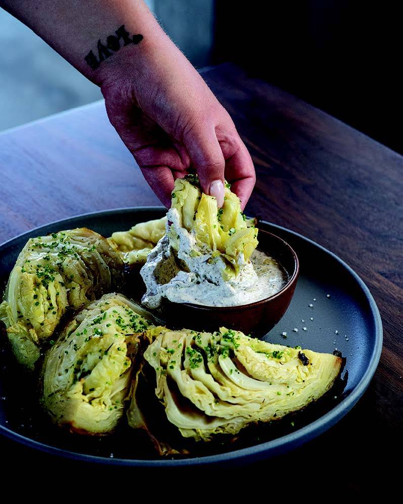 This Ember Roasted Cabbage Is the Best Reason to Burn Your Dinner on Purpose
