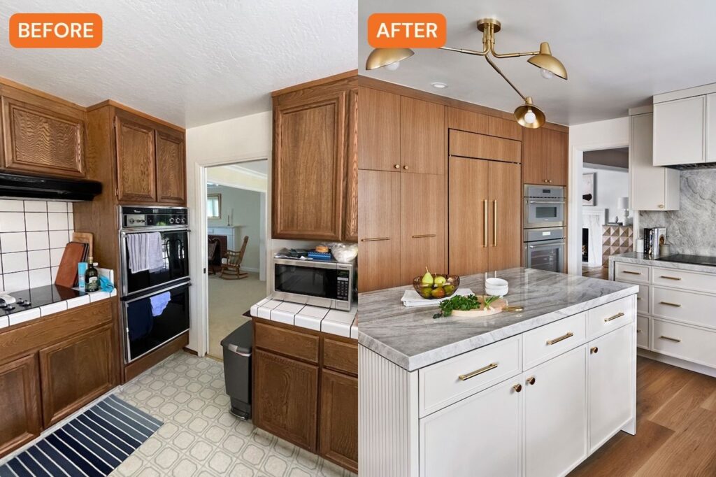 Cabinets in Santa Clara Kitchen by Rosanna Bassford