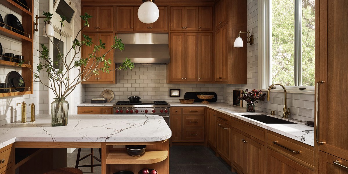 Cabinets in Victorian Kitchen by Chantal Lamberto