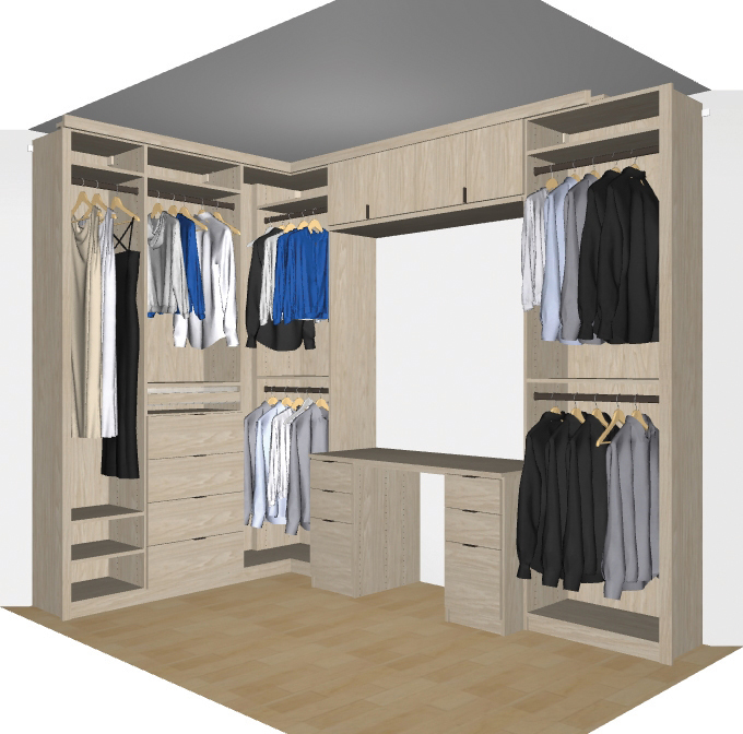 Closet Rendering