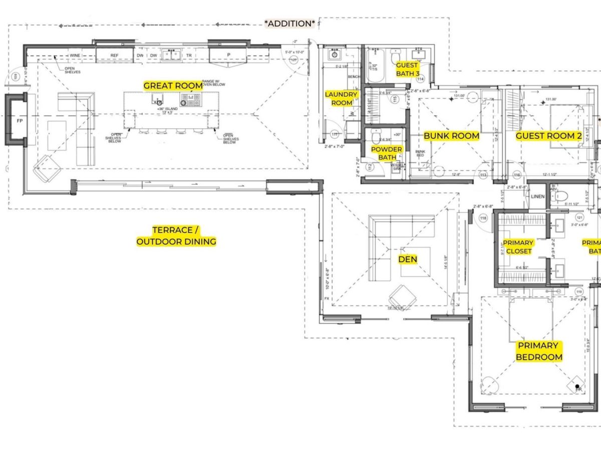 Camille Styles Great Room Floor Plan