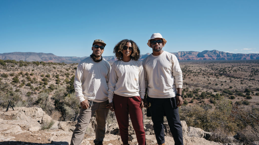Camp Yoshi founders Ron, Shequeita, and Rashad Frazier