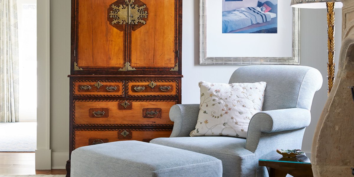 Chair Corner by Christine Markatos Lowe