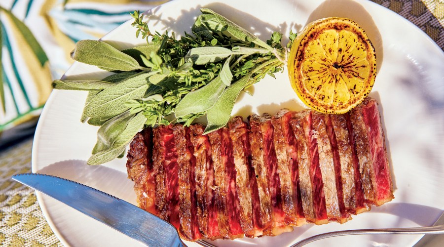 Chez Mia Grilled NY Strip Steak