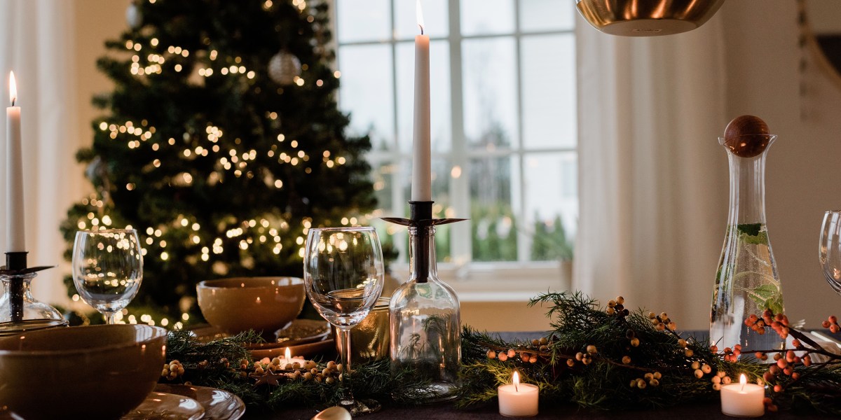 Christmas Holiday Table