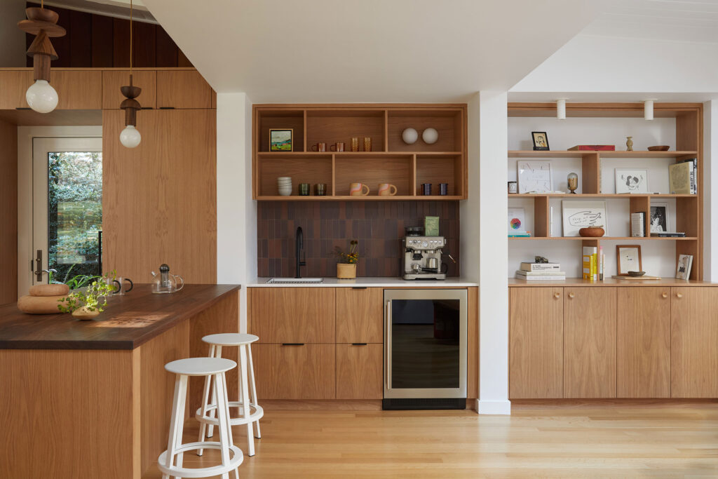 Coffee Bar in Marin House by Cathie Hong