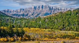 Colorado Rockies Ranch Landscape