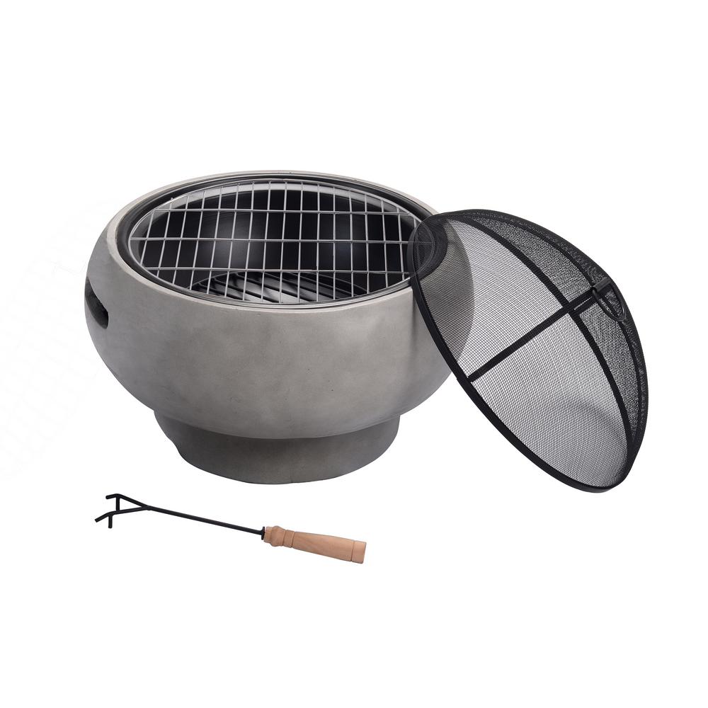 affordable fire pits peaktop concrete fire pit
