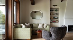 Couch Corner design by Andrea Lackie Design