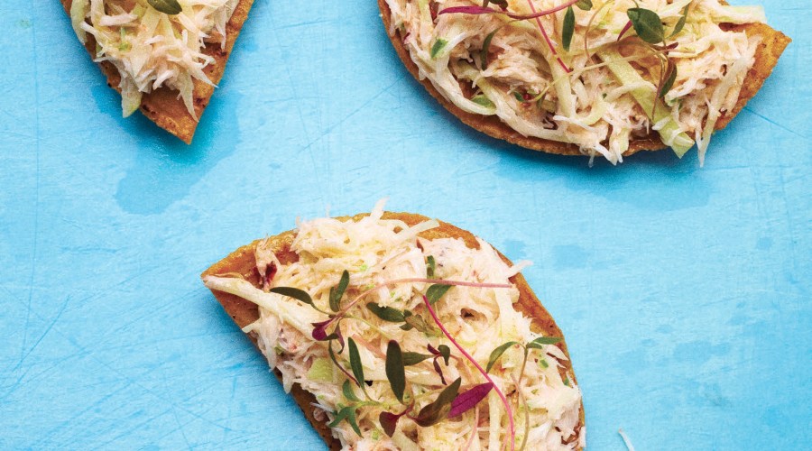 crab-tostadas