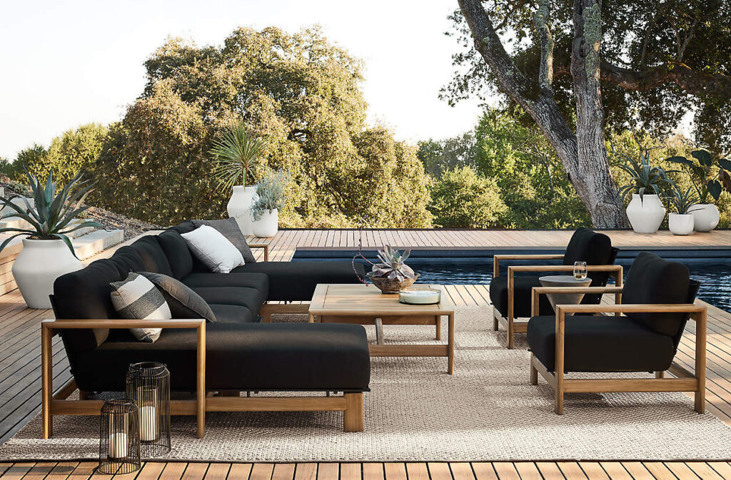 Crate & Barrel Genoa Performance Rug