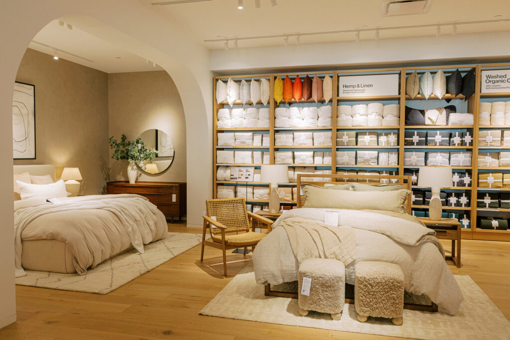 Crate & Barrel Store Bedroom