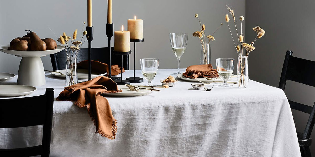 Crate & Barrel Thanksgiving Table