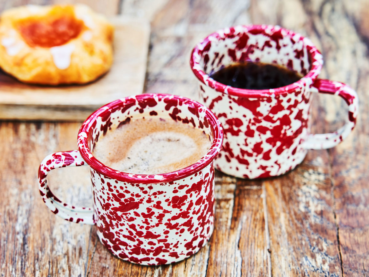 Enamelware Mugs from Winter Subscription Box