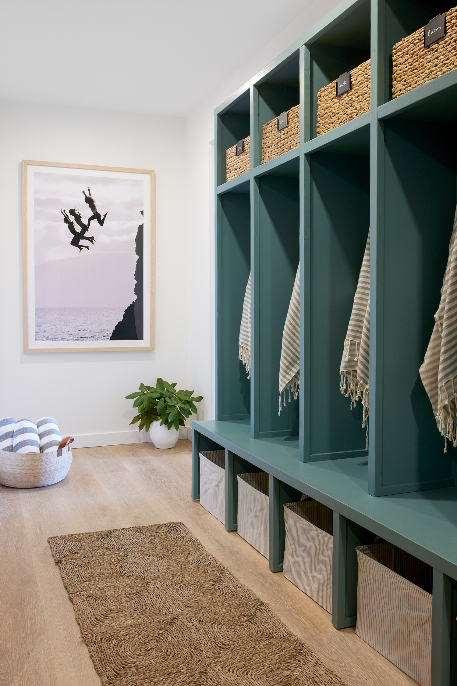 Cubby Room in Idaho Cabin by Lucas Browning Design