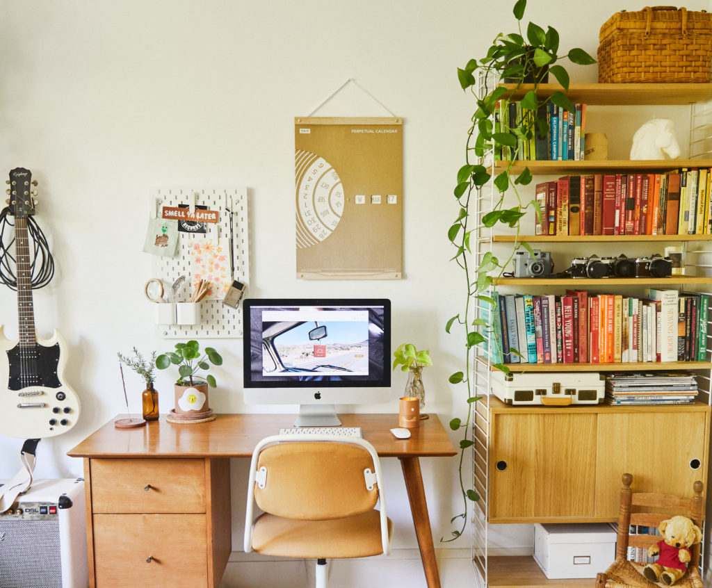 home fragrance in an office PF Candle Company Grant Puckett